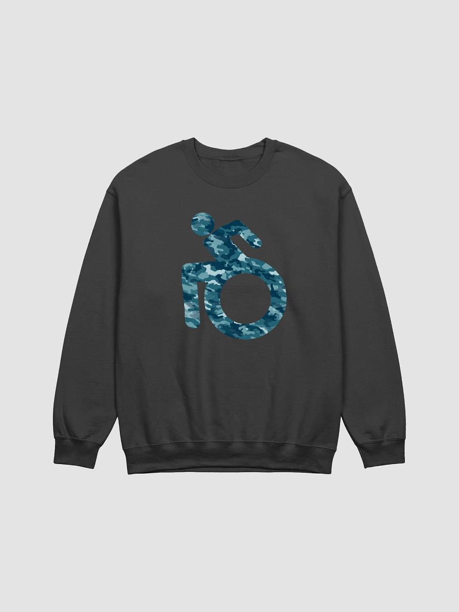 Wheelie, Blue Camo Sweatshirt product image (1)