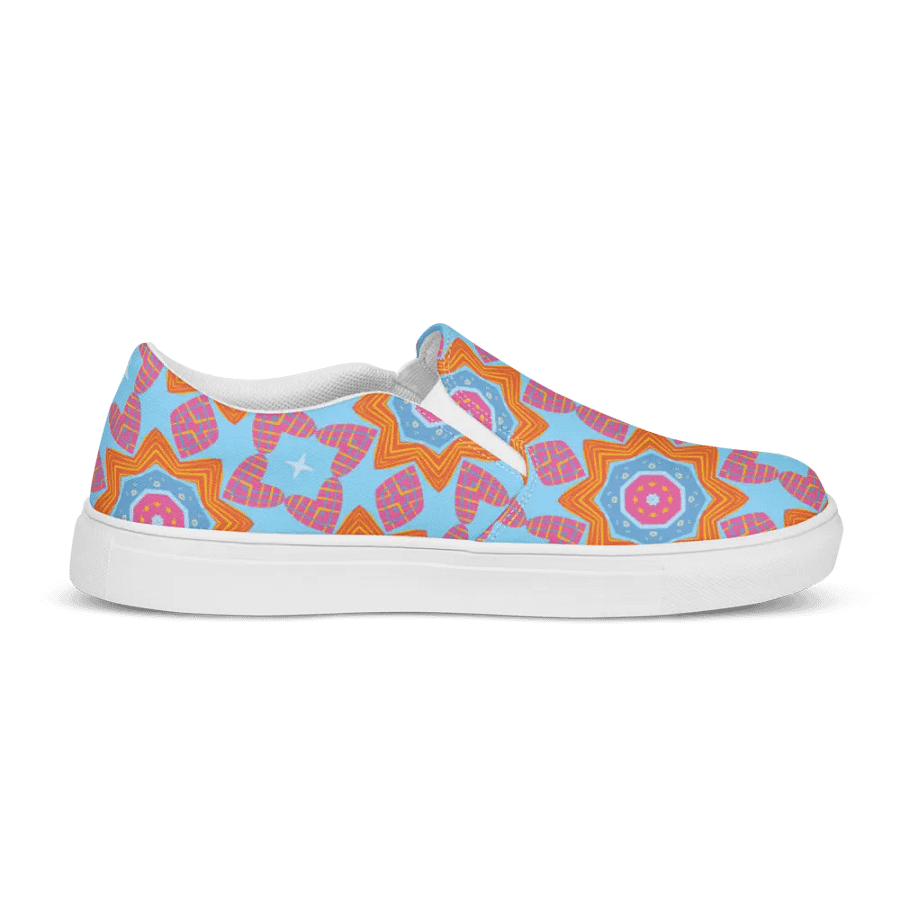 Kaleidoscope Dream Women's Slip-On Shoes product image (7)