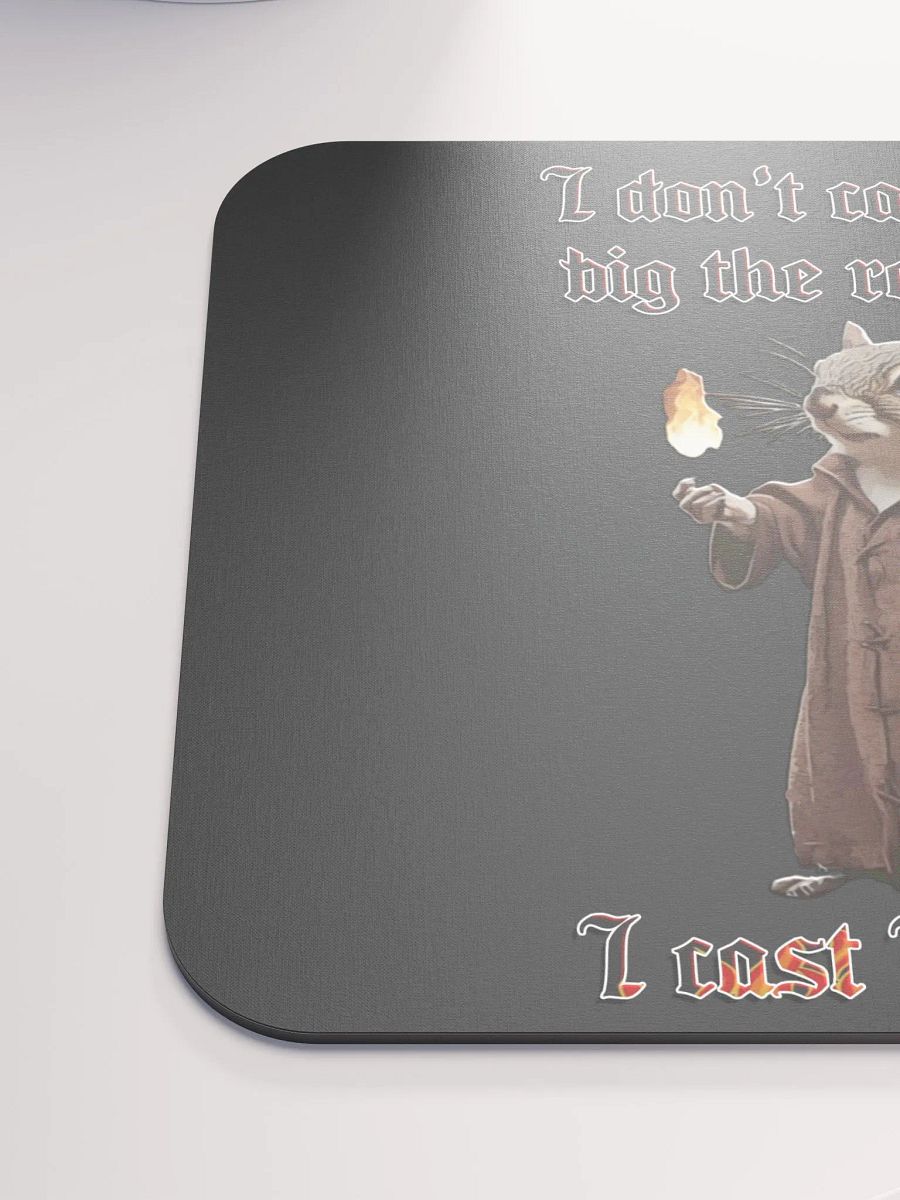 Waffles Fireball Mouse Pad product image (6)