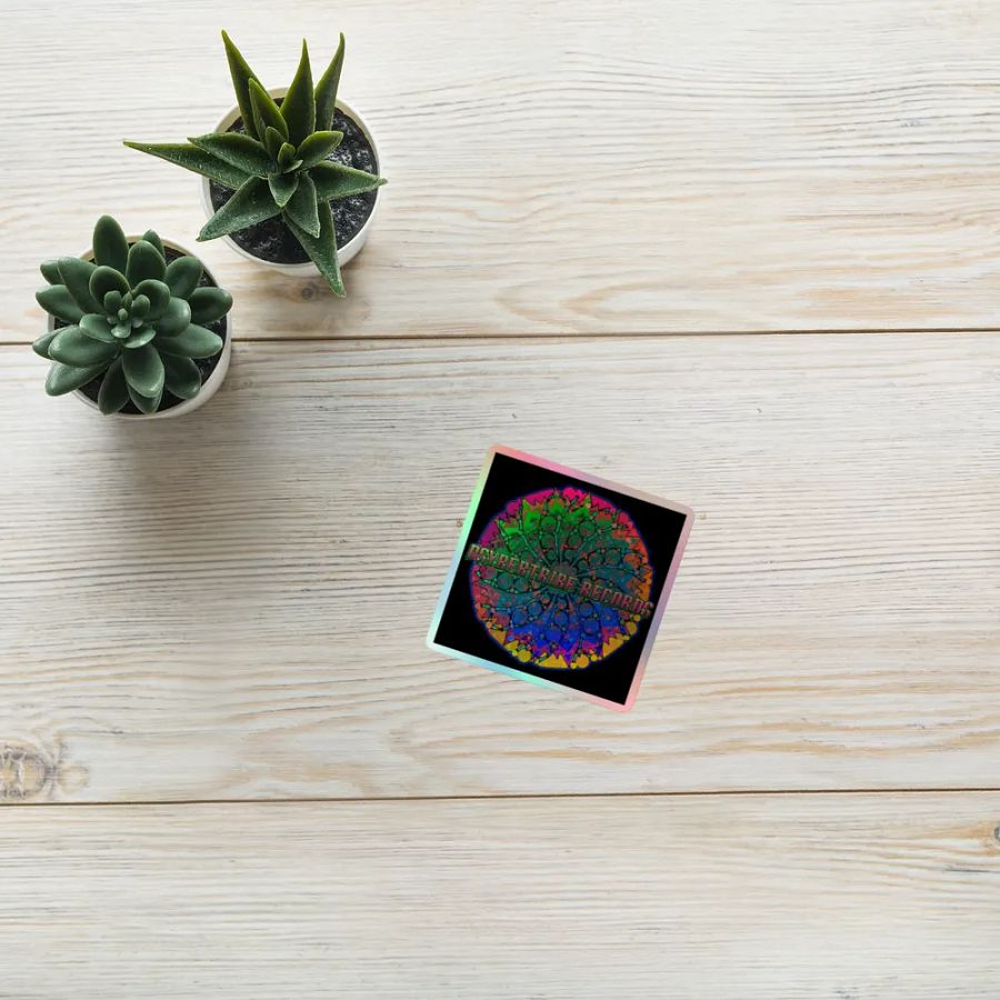 PsyberTribe Records Holo Sticker product image (10)