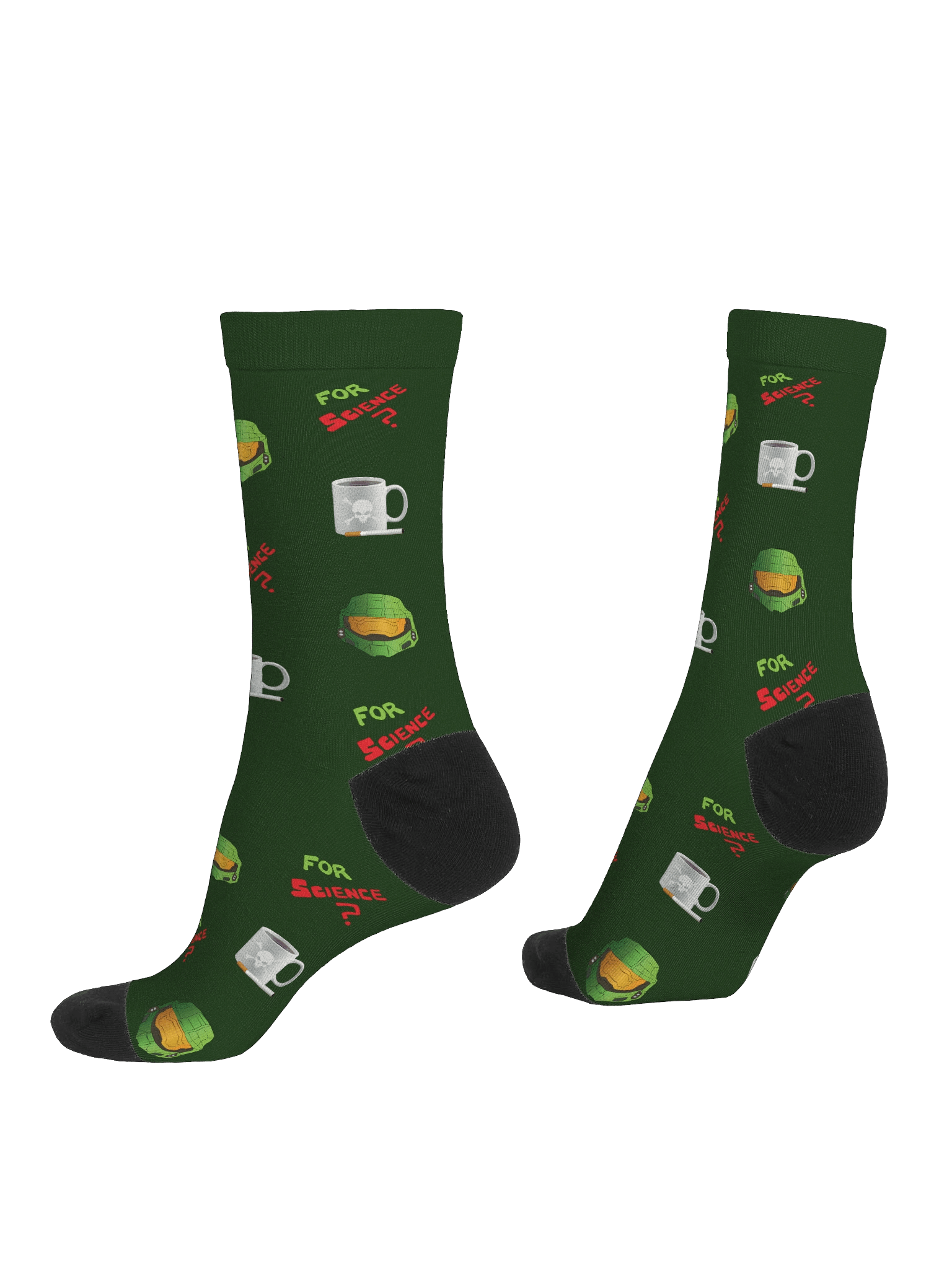 Cigarettes, Coffee, & Halo Premium Socks product image (4)