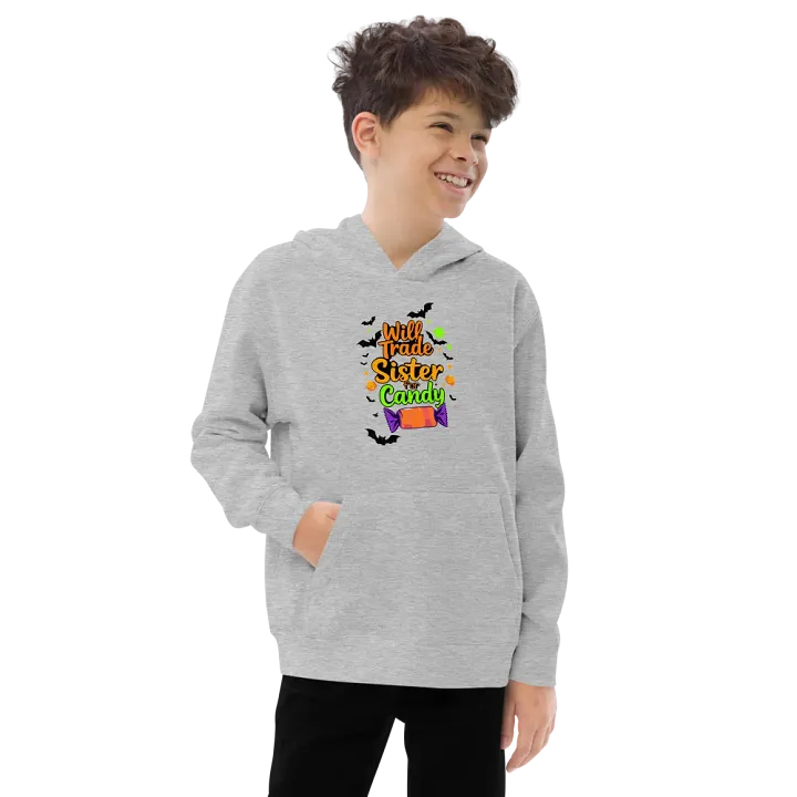 Will Trade Sister For Candy Youth Pullover Fleece product image (25)