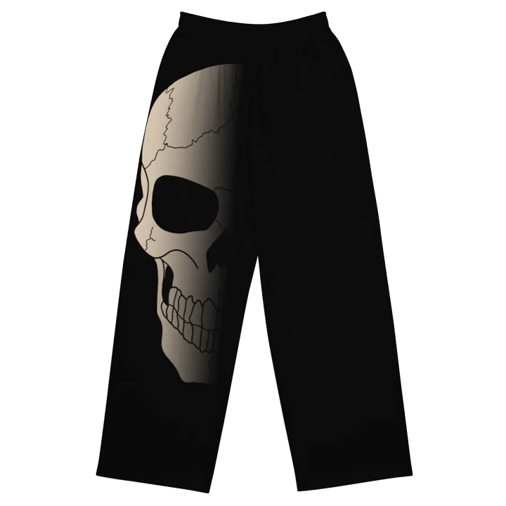 Faded skull unisex pants product image (1)