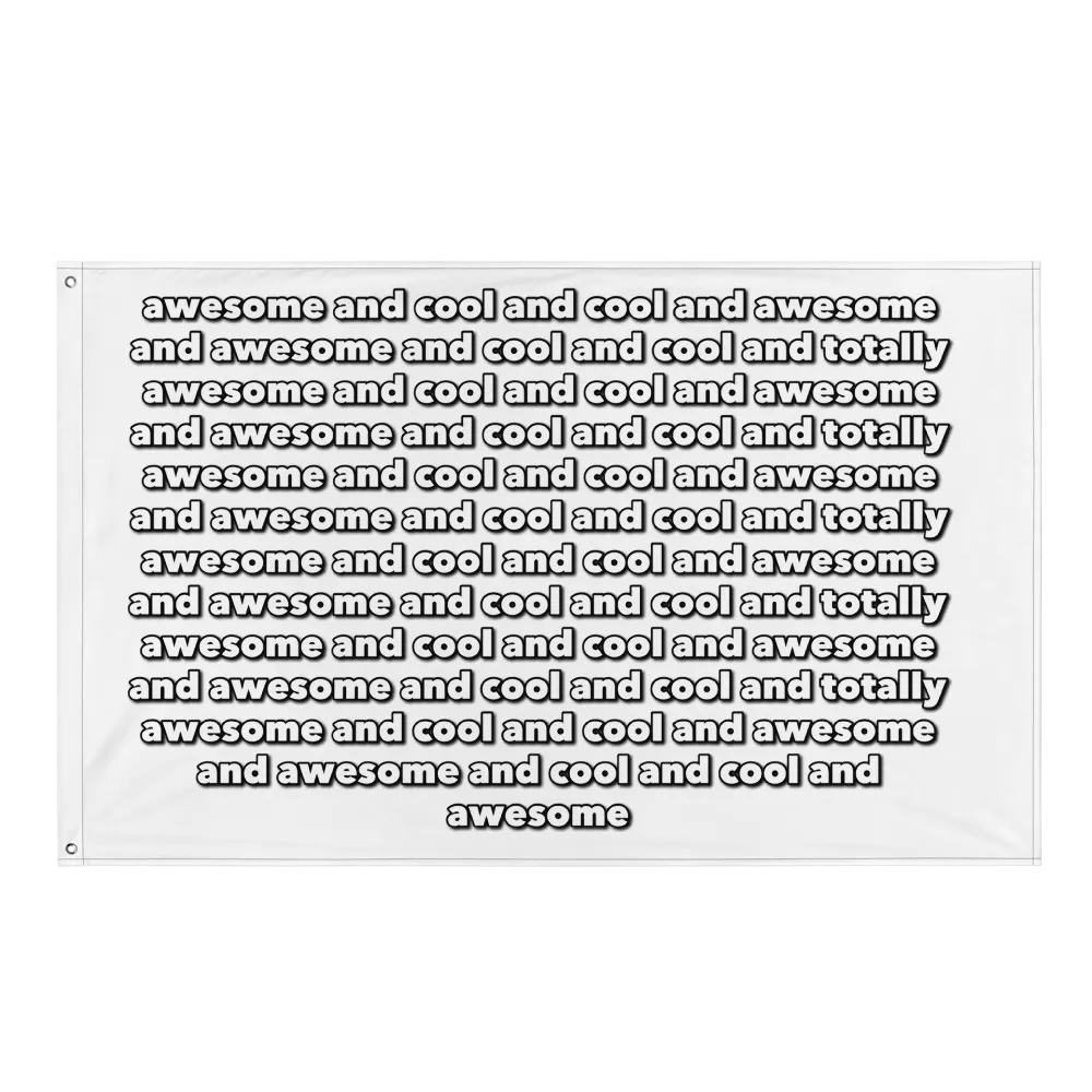 Cool and Awesome Flag product image (1)