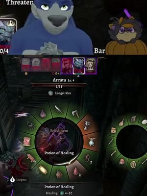 well it HEALED | enragedhybrid on #Twitch #BG3 #FYP #Games #Furry #BauldersGate #DnDtok