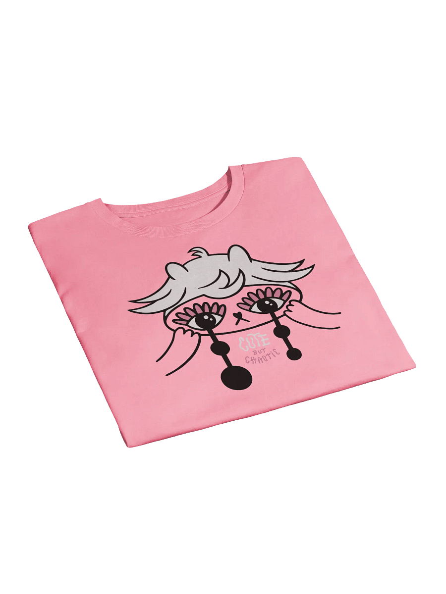 WLS Crop top with print 'Cute but chaotic' product image (8)