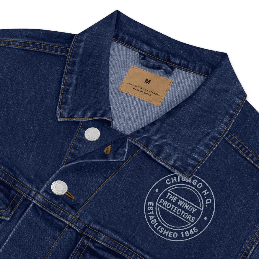 Grim E- Chicago H.Q. Emblem Jacket(Denim product image (9)
