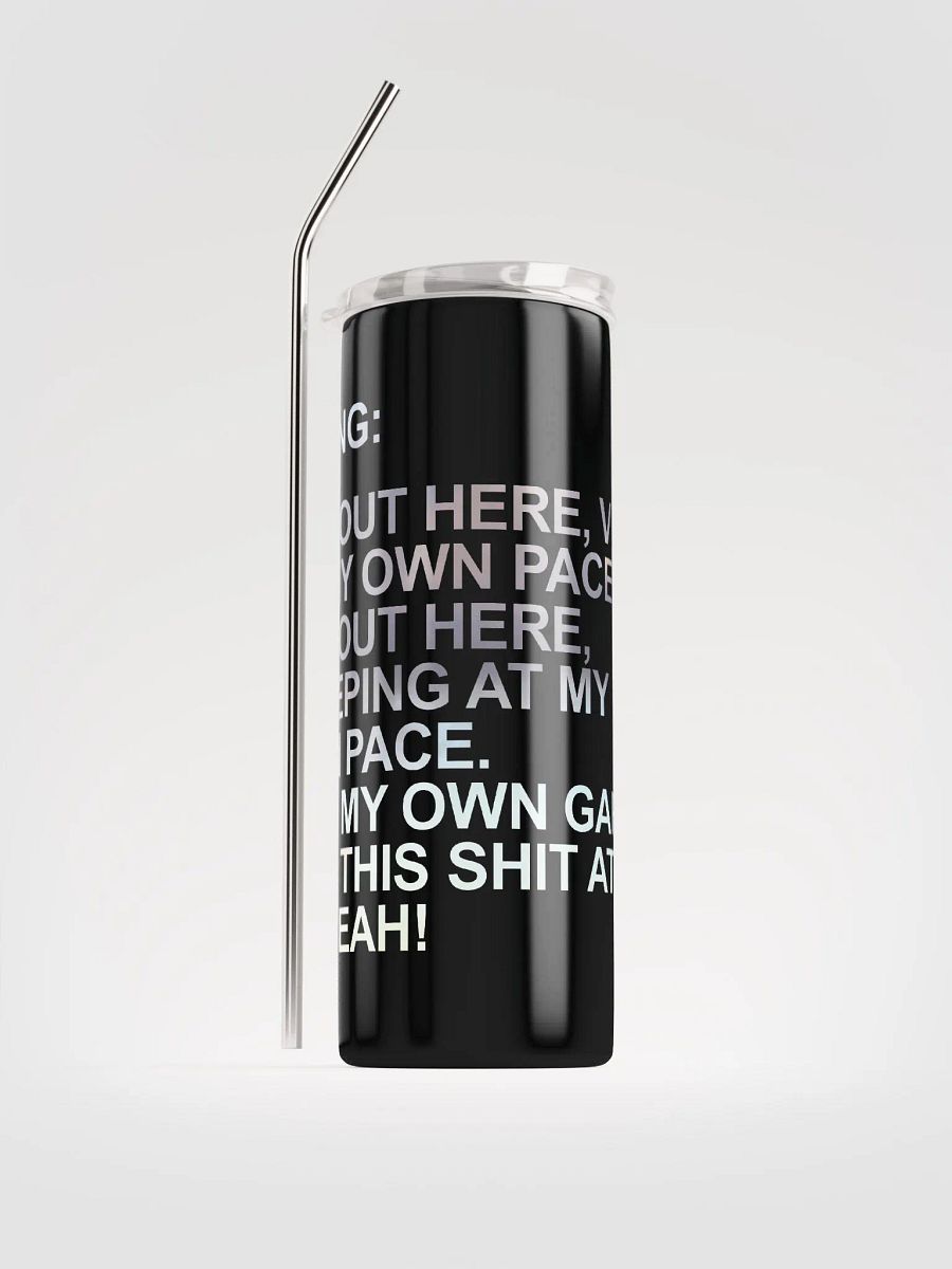 vibin' Stainless Steel Tumbler product image (1)