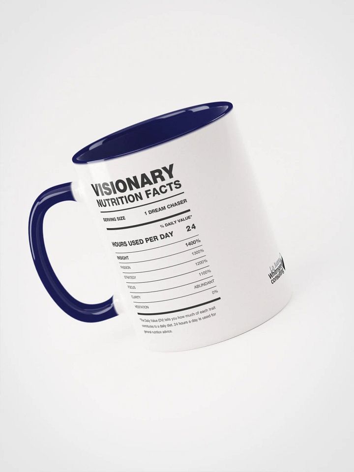VISIONARY Nutrition Facts Ceramic Mug product image (2)