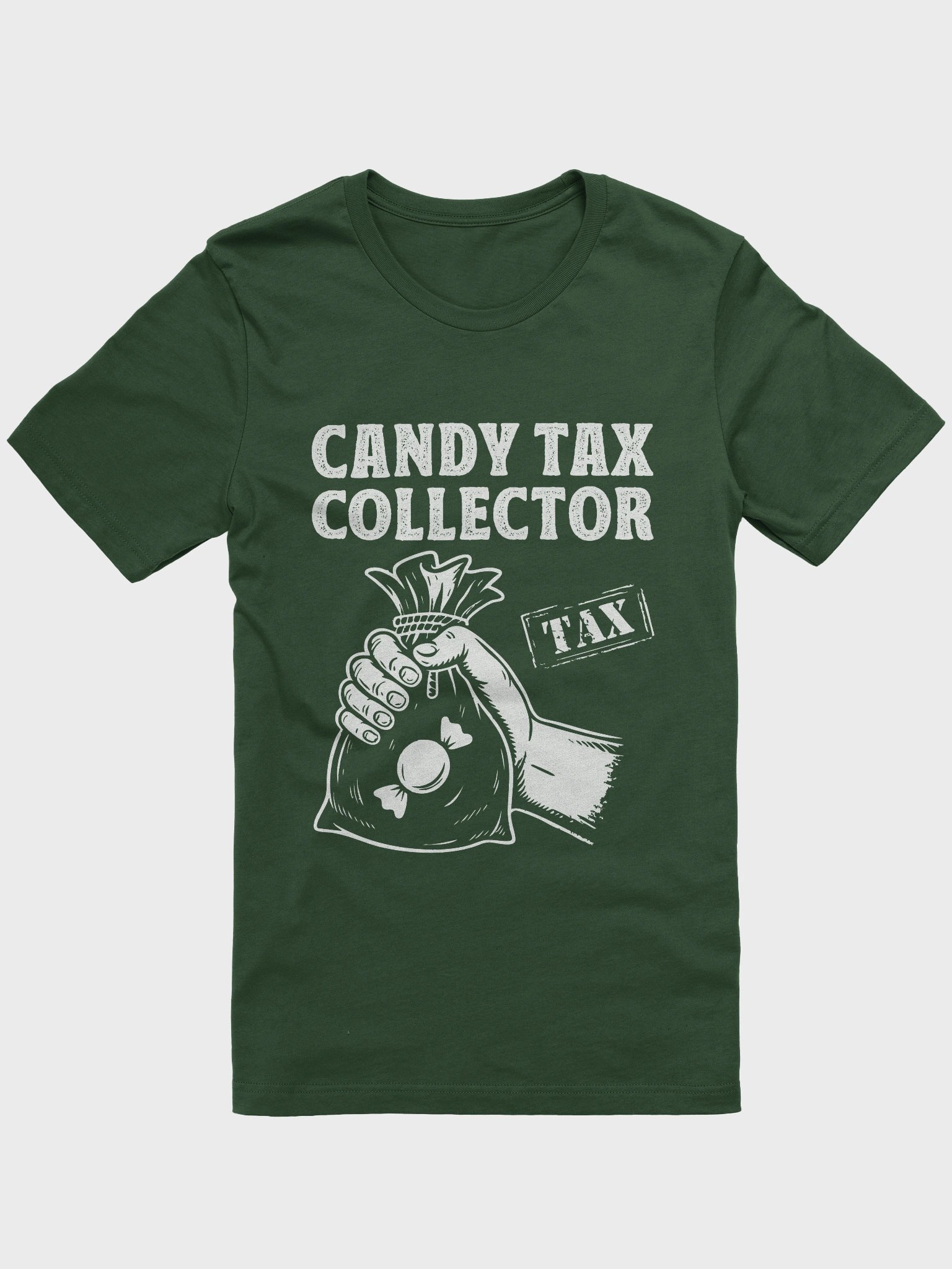 Candy Tax Collector — Funny Halloween T-Shirt product image (1)