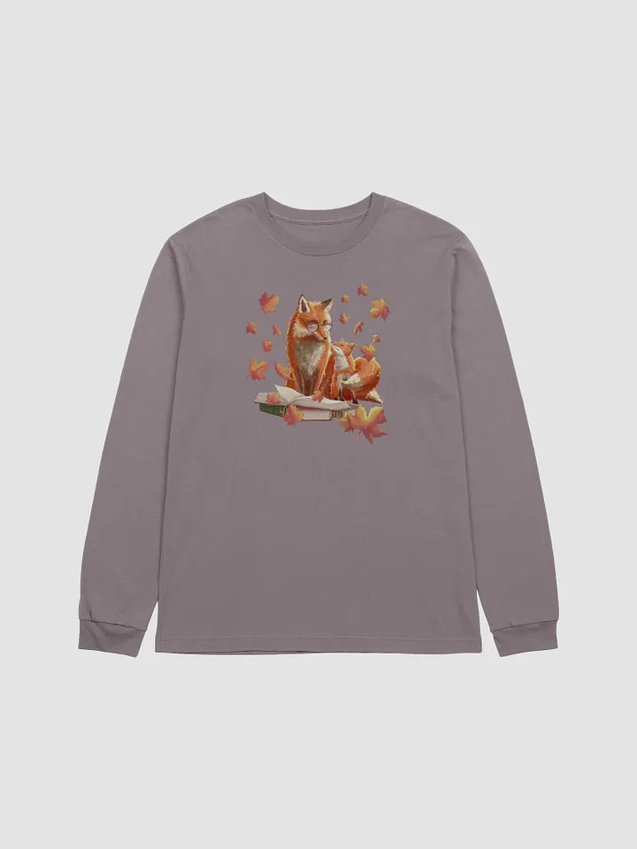 Fall Fox Family Bella Supersoft Long Sleeve T-Shirt product image (4)