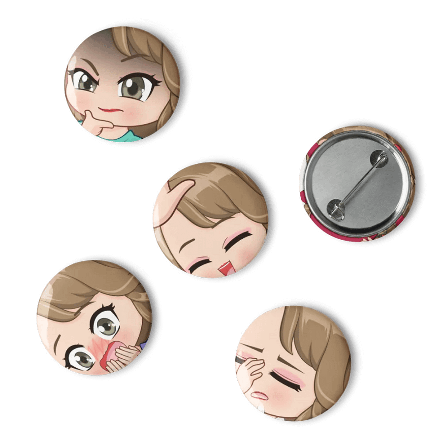 Emote Buttons Set 4 product image (4)