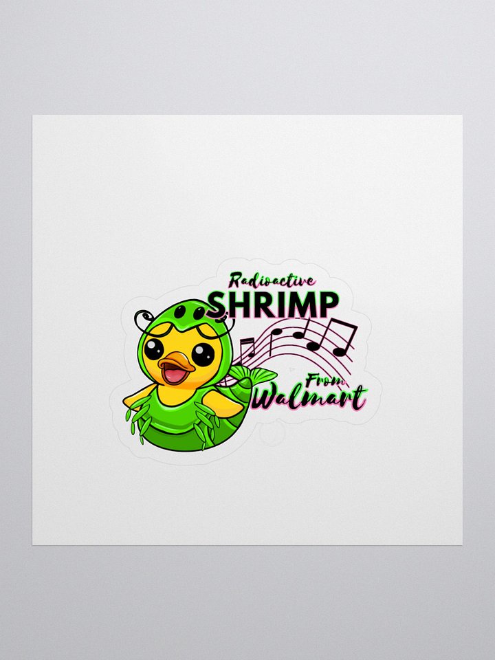 Radioactive Shrimp from Walmart Stickers product image (1)