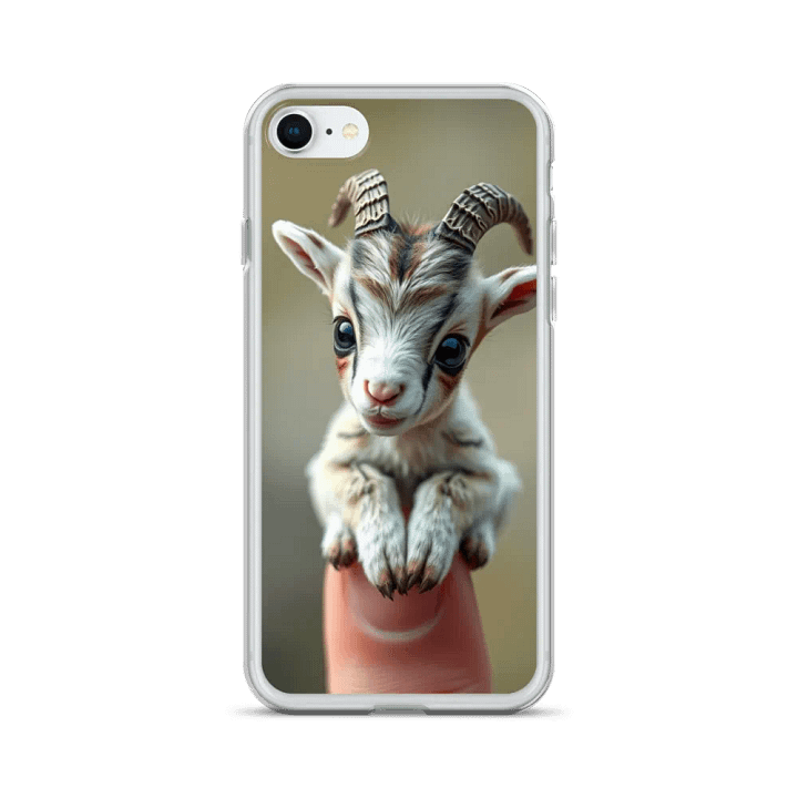 Tiny Mountain Goat On a Fingertip iPhone® Case product image (24)