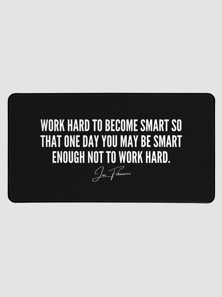 Work Smart Not Hard Mouse Pad product image (1)