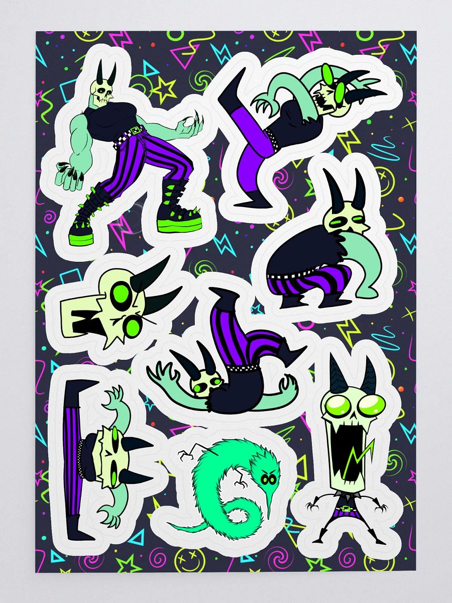 SILLY MORP STICKER SHEET product image (3)