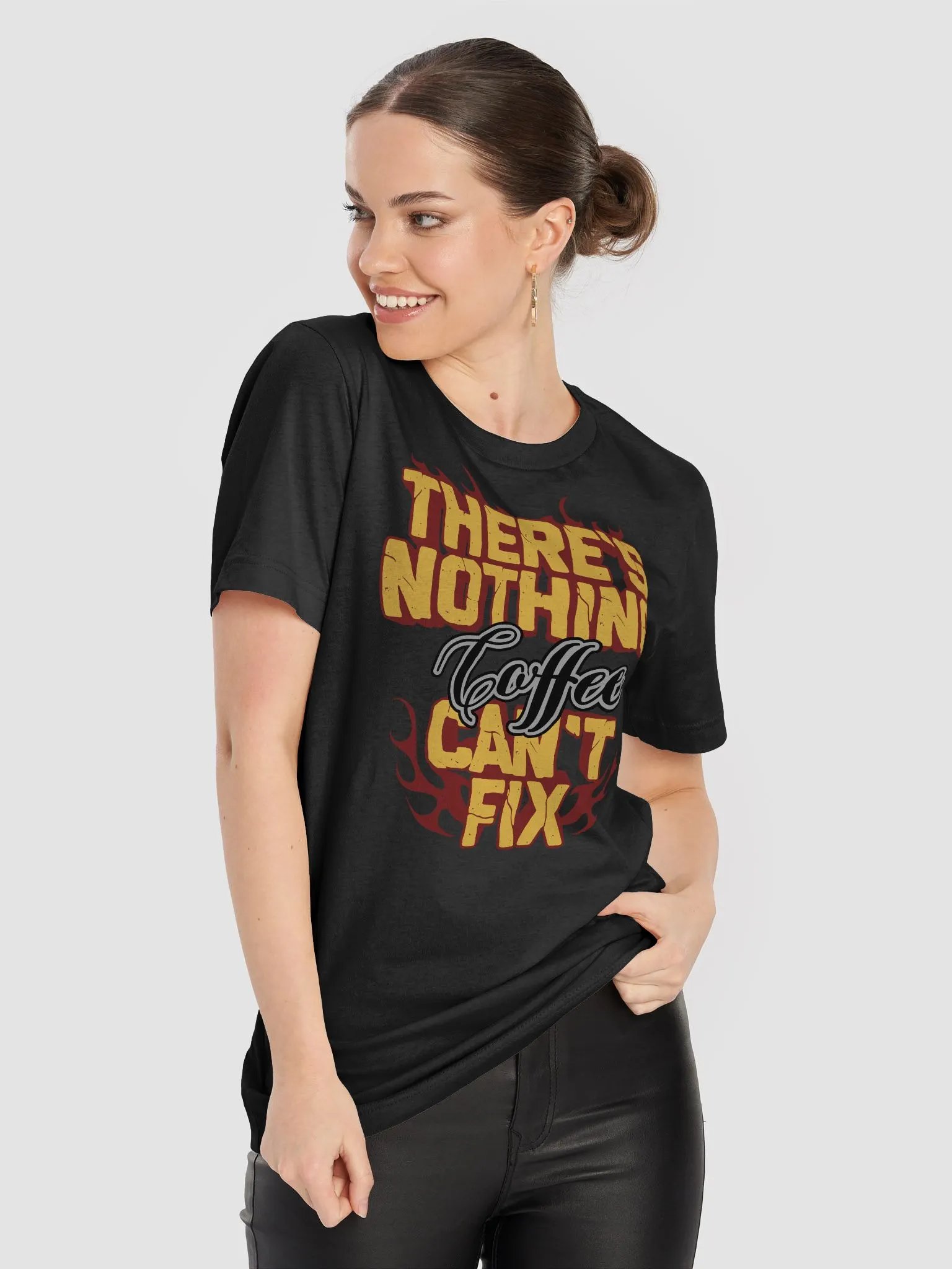 There's Nothing Coffee Can't Fix Funny Coffee Lovers product image (8)