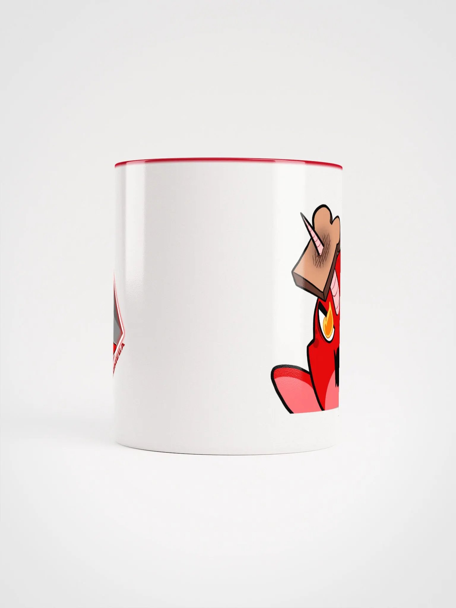 Red Mug with Narnage Logo and Emote product image (5)