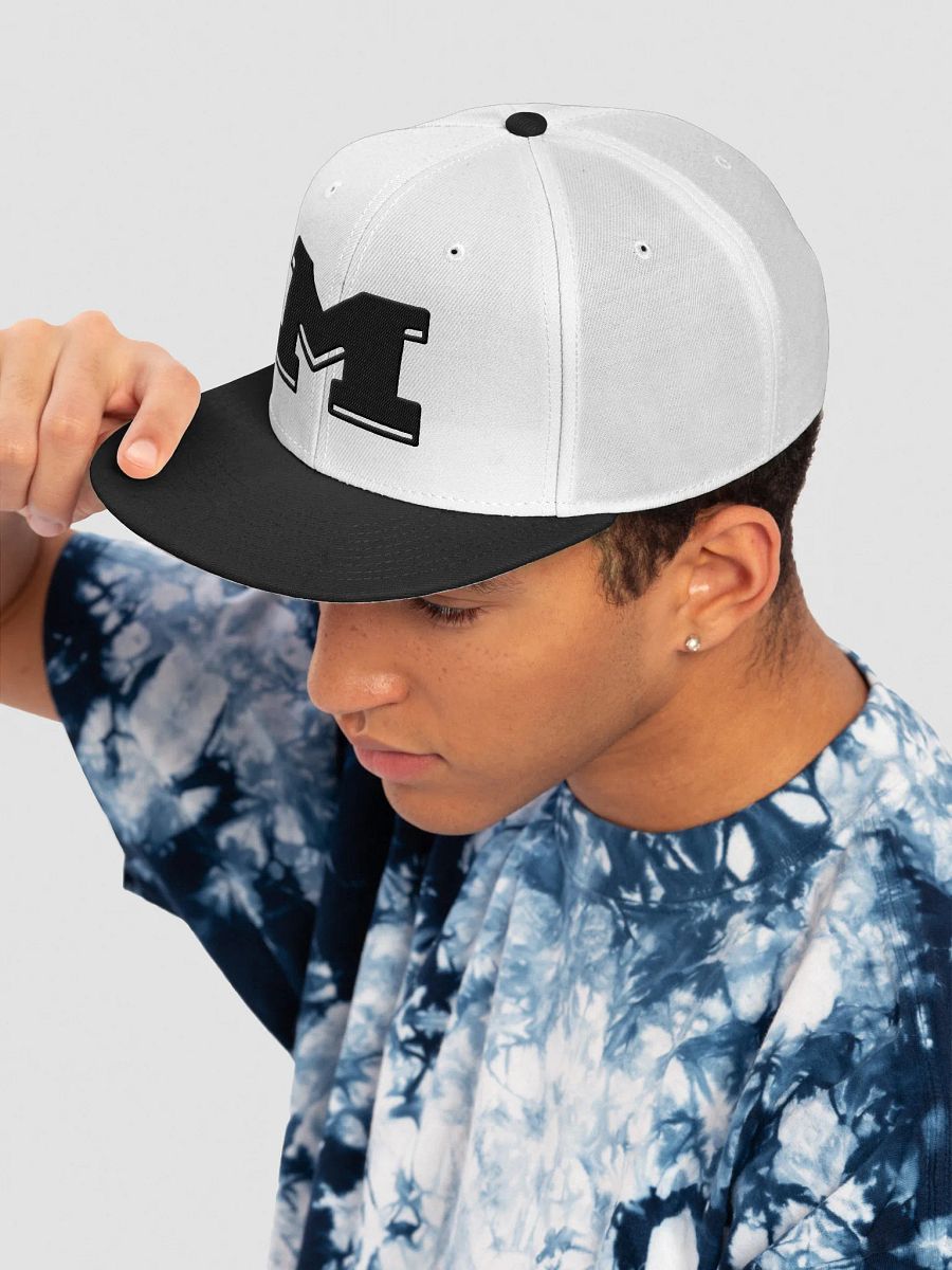 Coach Mike "M" Snapback - White/Black product image (7)