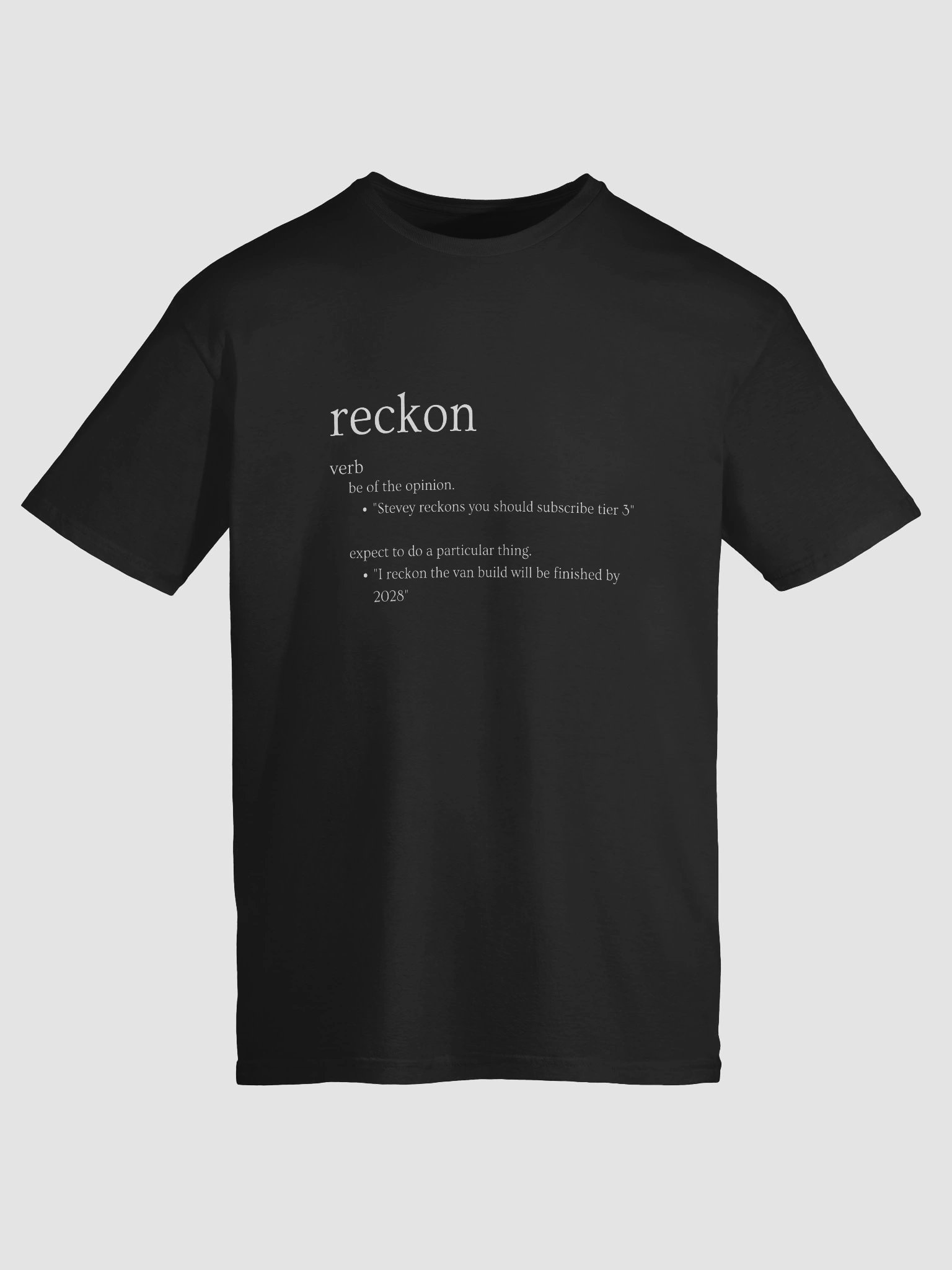 'Reckon' Meme T-shirt product image (9)