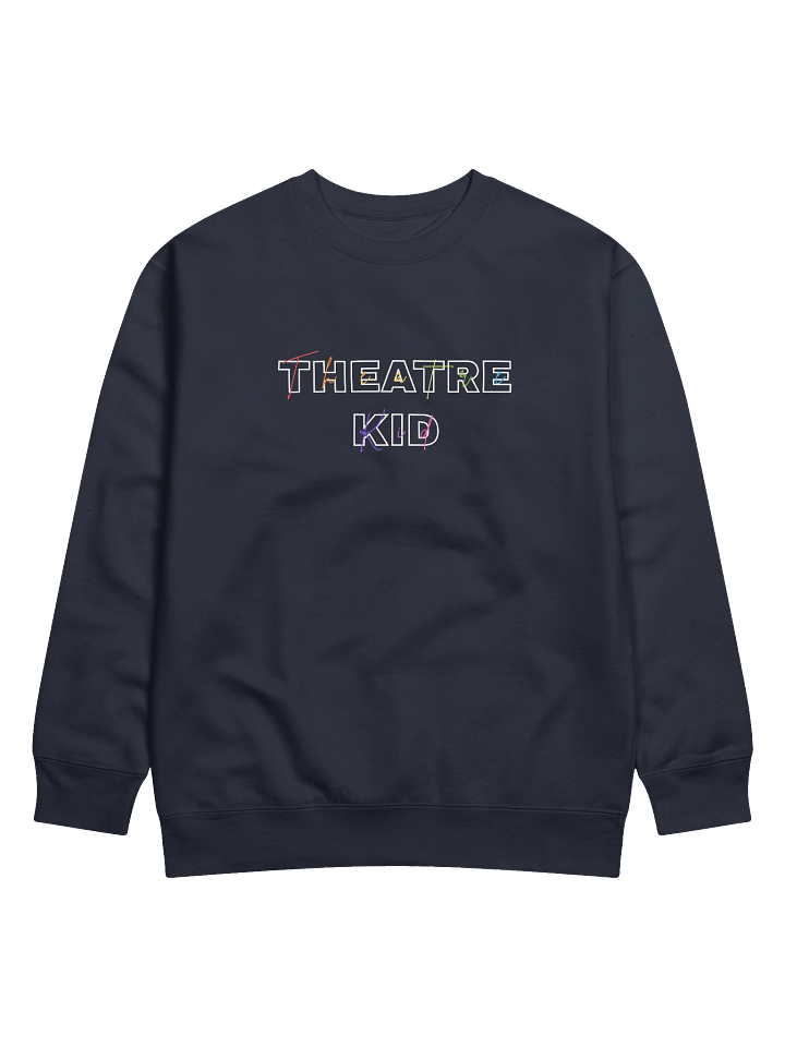 Theatre Kid, Block &Rainbow Script, Sweater product image (1)