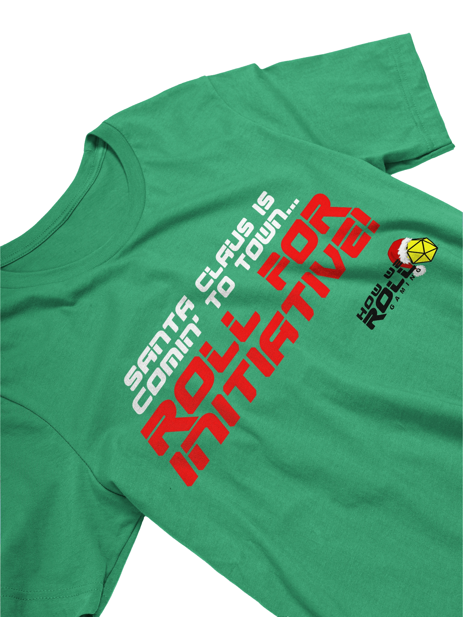 Santa Claus Is Comin' to Town...Roll For Initiative! T-shirt product image (3)