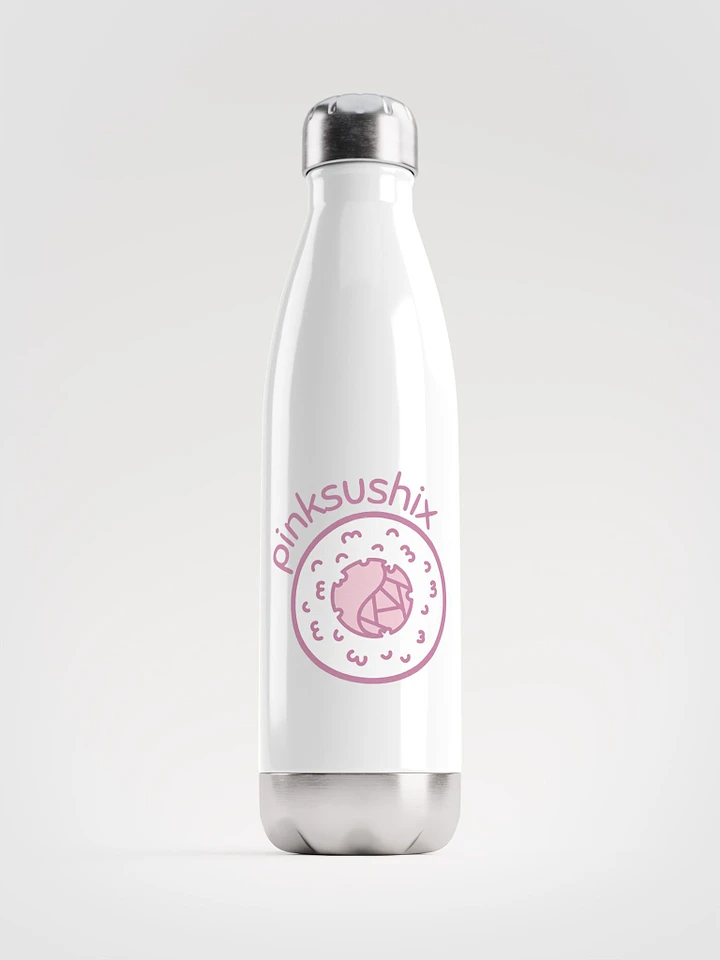 White Stainless Steel Water Bottle product image (1)