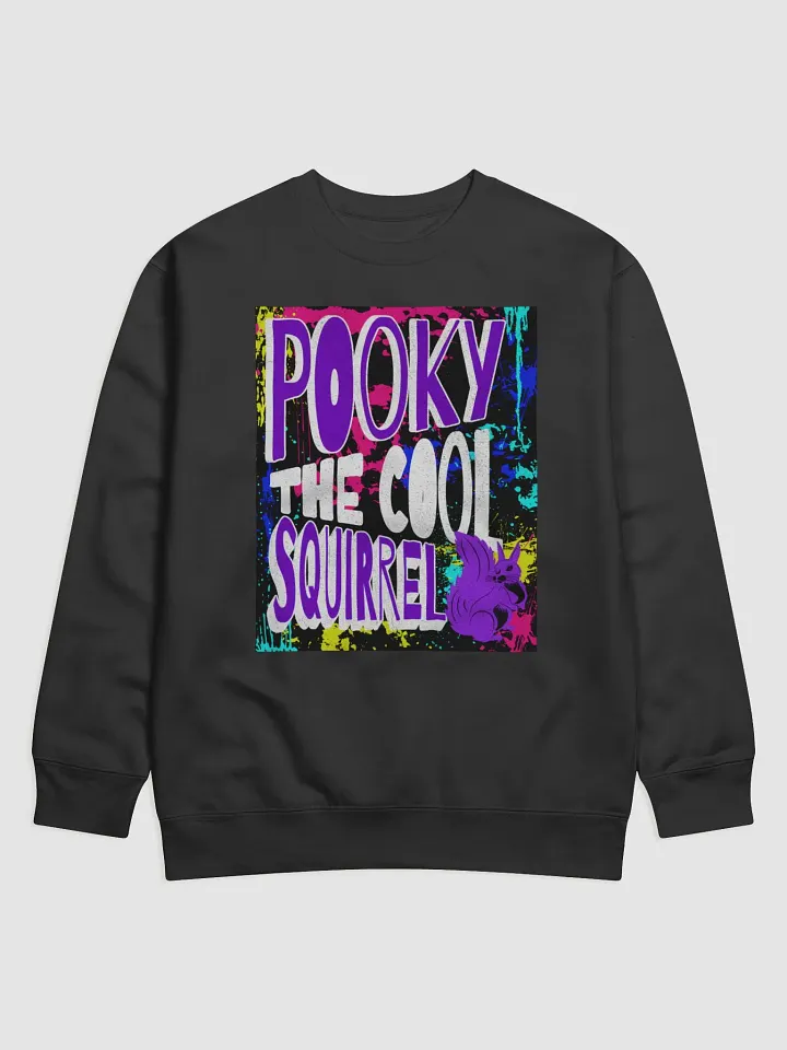 Pooky's Vibrant Squirrel Sweatshirt product image (1)