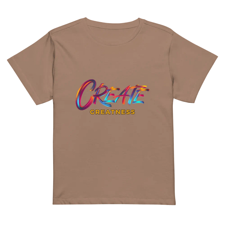 Create Greatness Waisted Tee product image (16)