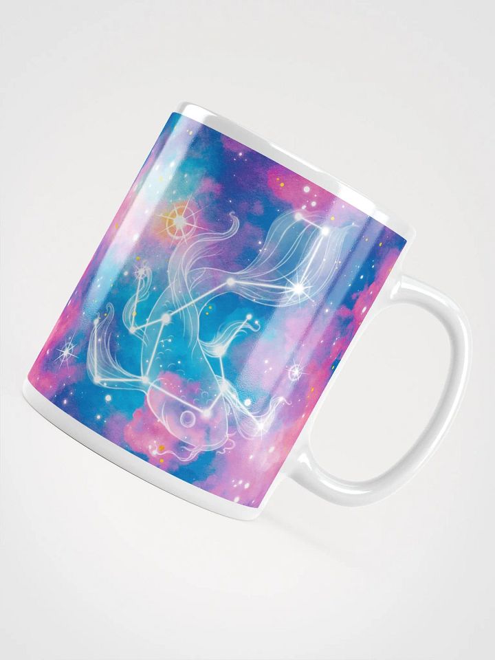 Cotton Candy Galaxy Koi - White Mug product image (1)