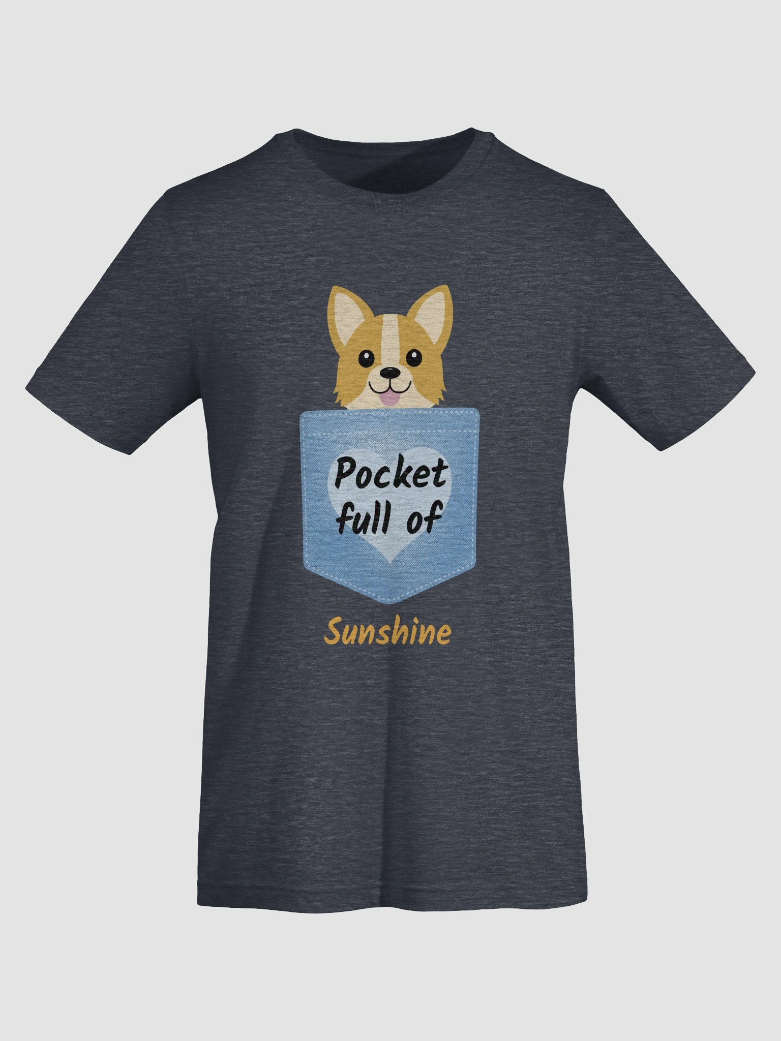 Pocket Full of Sunshine Corgi T-Shirt product image (50)