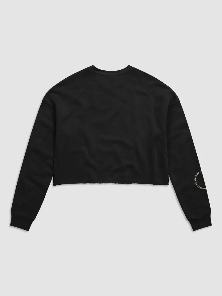 The Undie Women's Crop Sweatshirt product image (2)