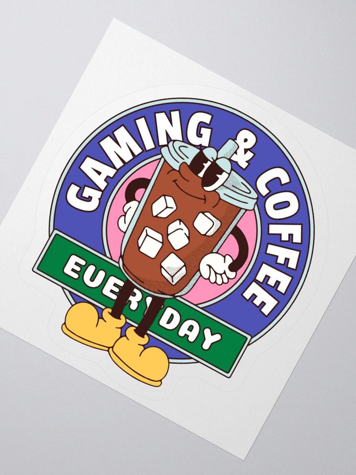 Gaming & Coffee Sticker product image (5)