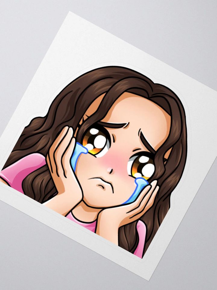 Chloe Cry Emote Sticker product image (2)