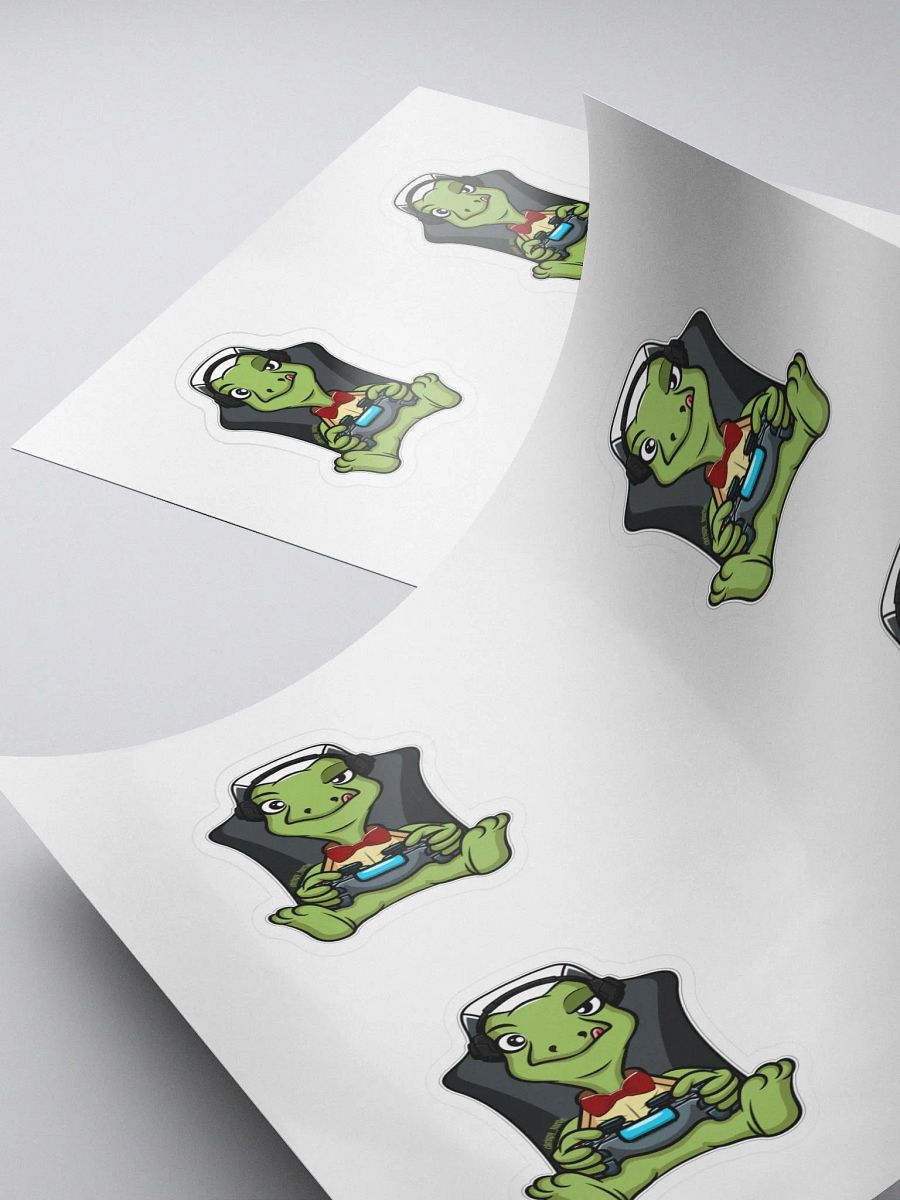 Gamer turtle stickers product image (4)