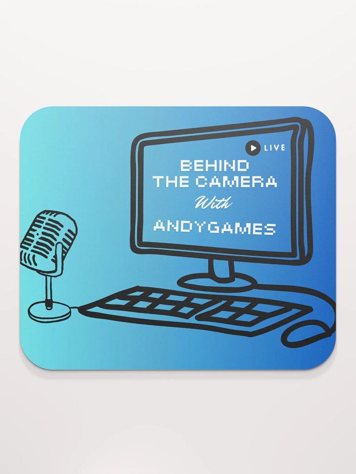 Behind the Camera with AndyGames Mouse Mat product image (2)