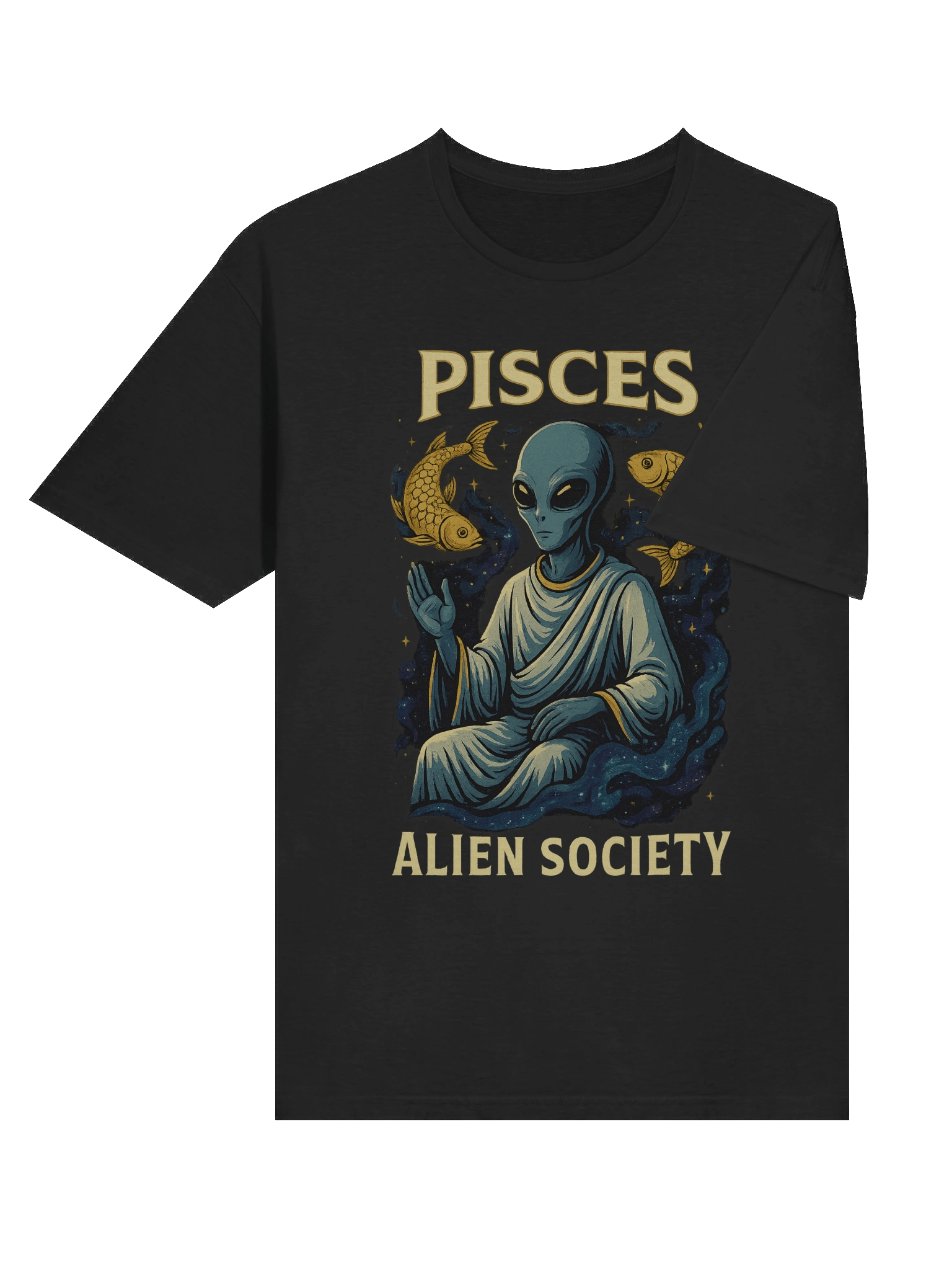 Cosmic Pisces Unisex T-Shirt product image (6)