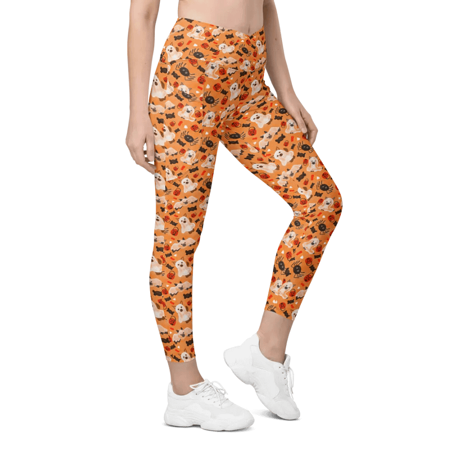 Boo! Crossover Adult Leggings product image (5)