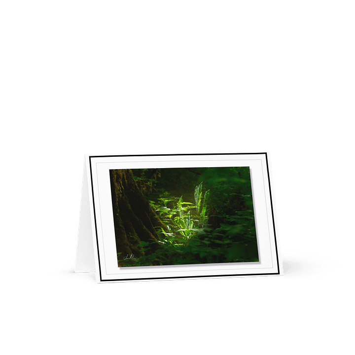 A little shot of sunshine in the wood's Greeting Card product image (1)