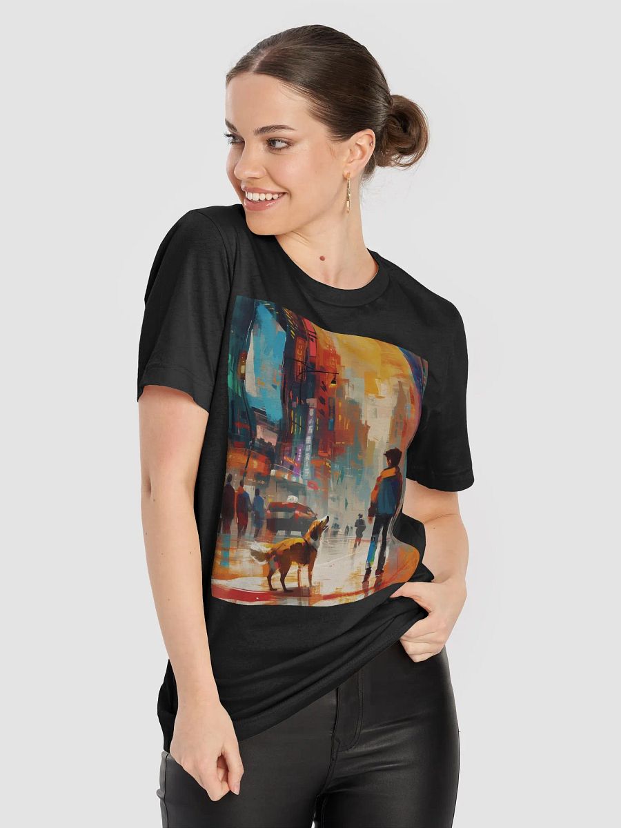City Life Dog T-Shirt | Urban Adventure Dog Lover Tee | Modern Pet Owner Apparel product image (8)
