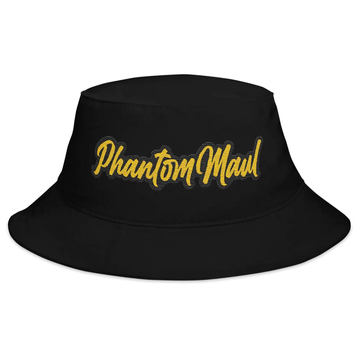 'PhantomMaul' Bucket Hat Yellow Lettering product image (2)
