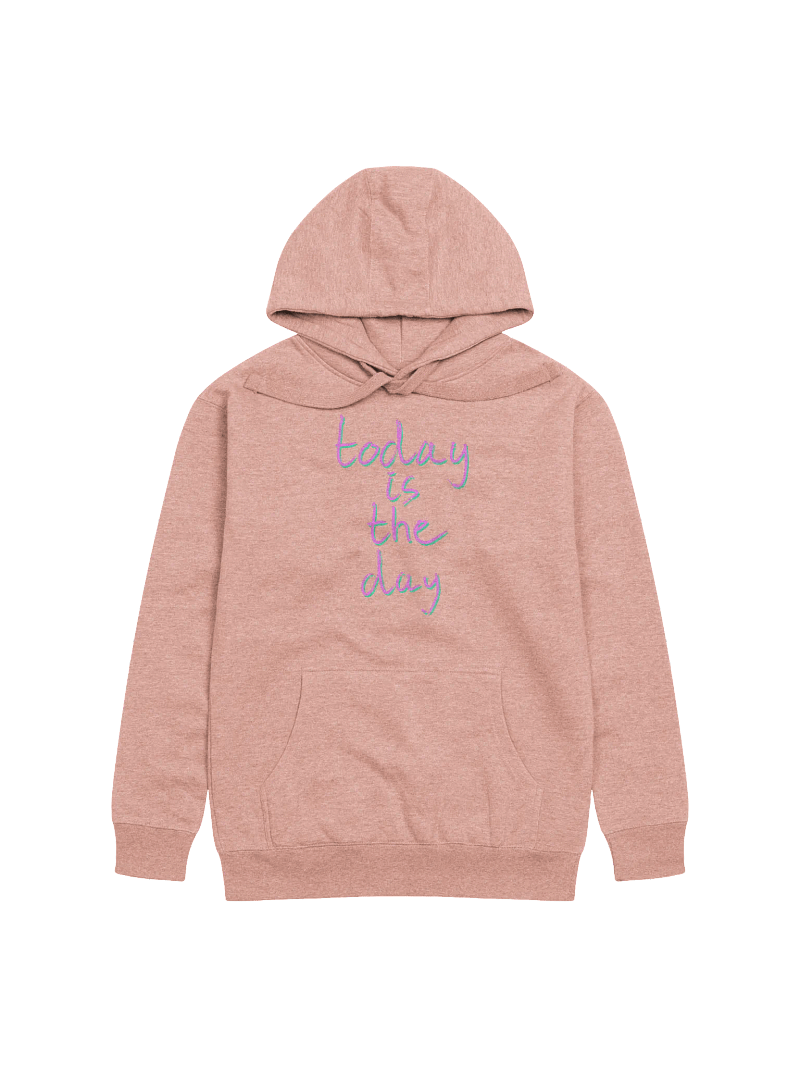 today is the day hoodie (gentle)