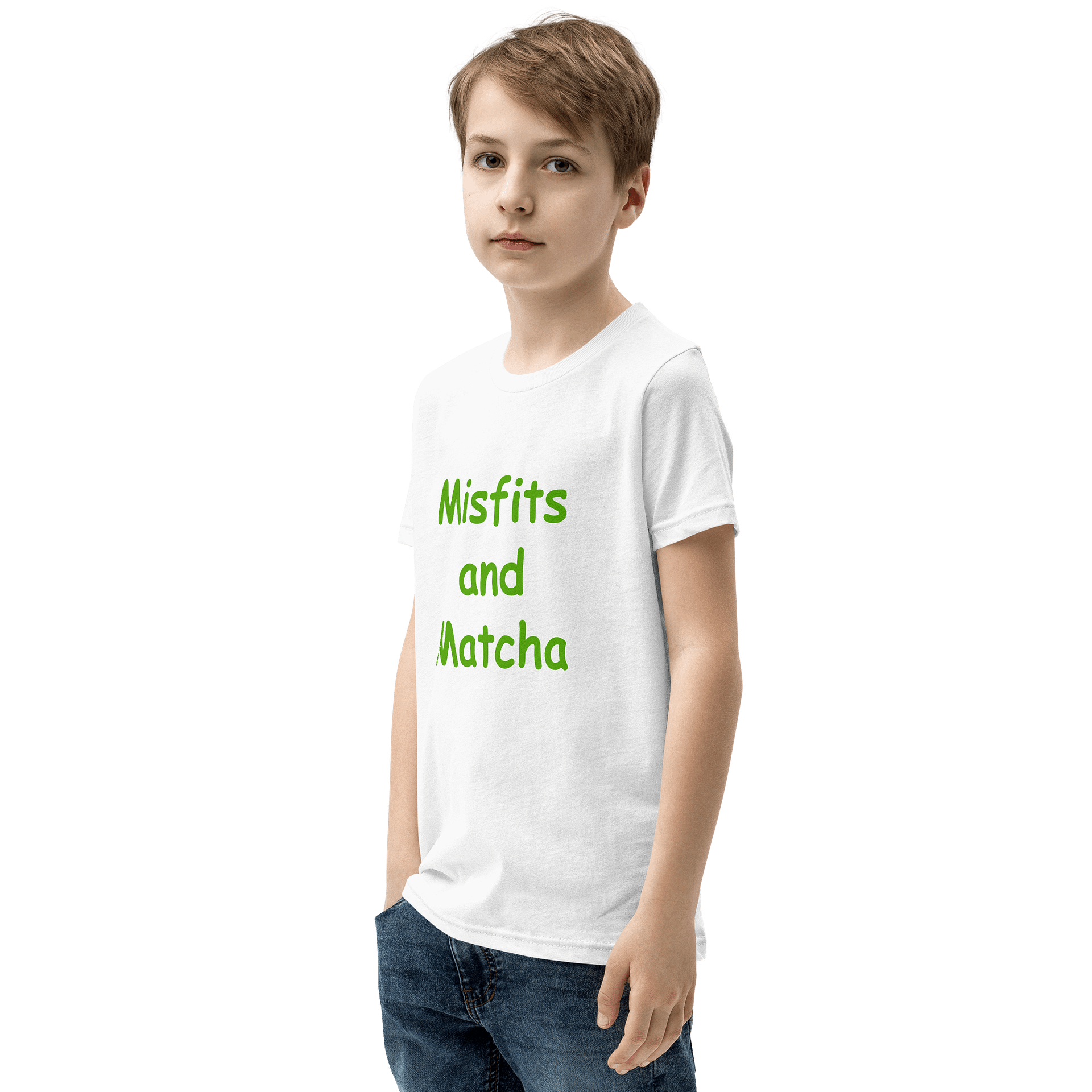 Kids Misfits and Matcha Name Graphic Tee product image (57)