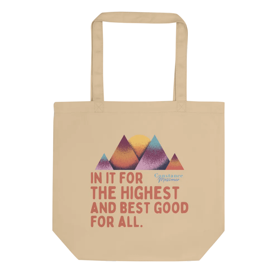 Mountain Tops Eco Tote product image (1)