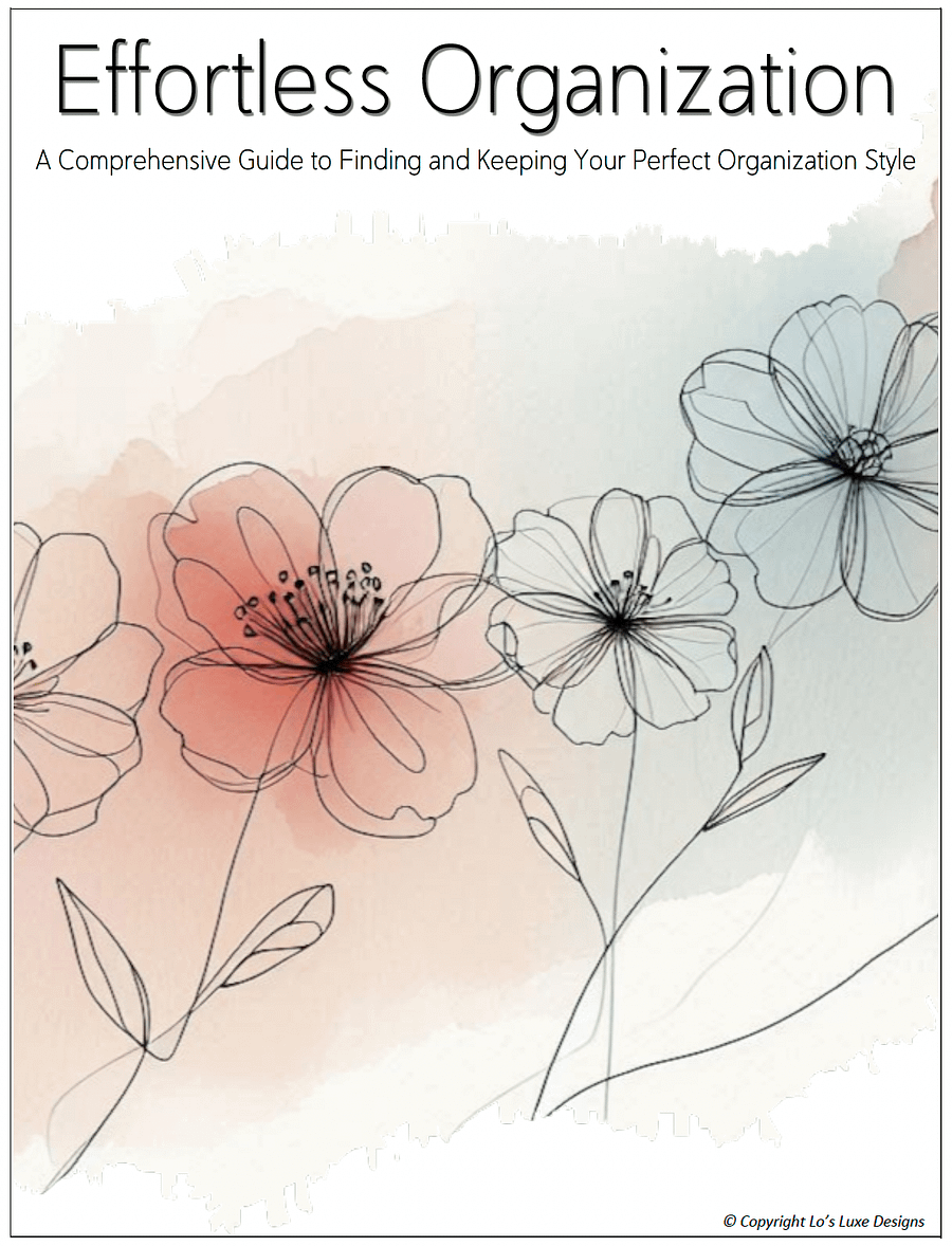 Effortless Organization - Your EBook Guide to Mastering Your Organizational Style product image (1)