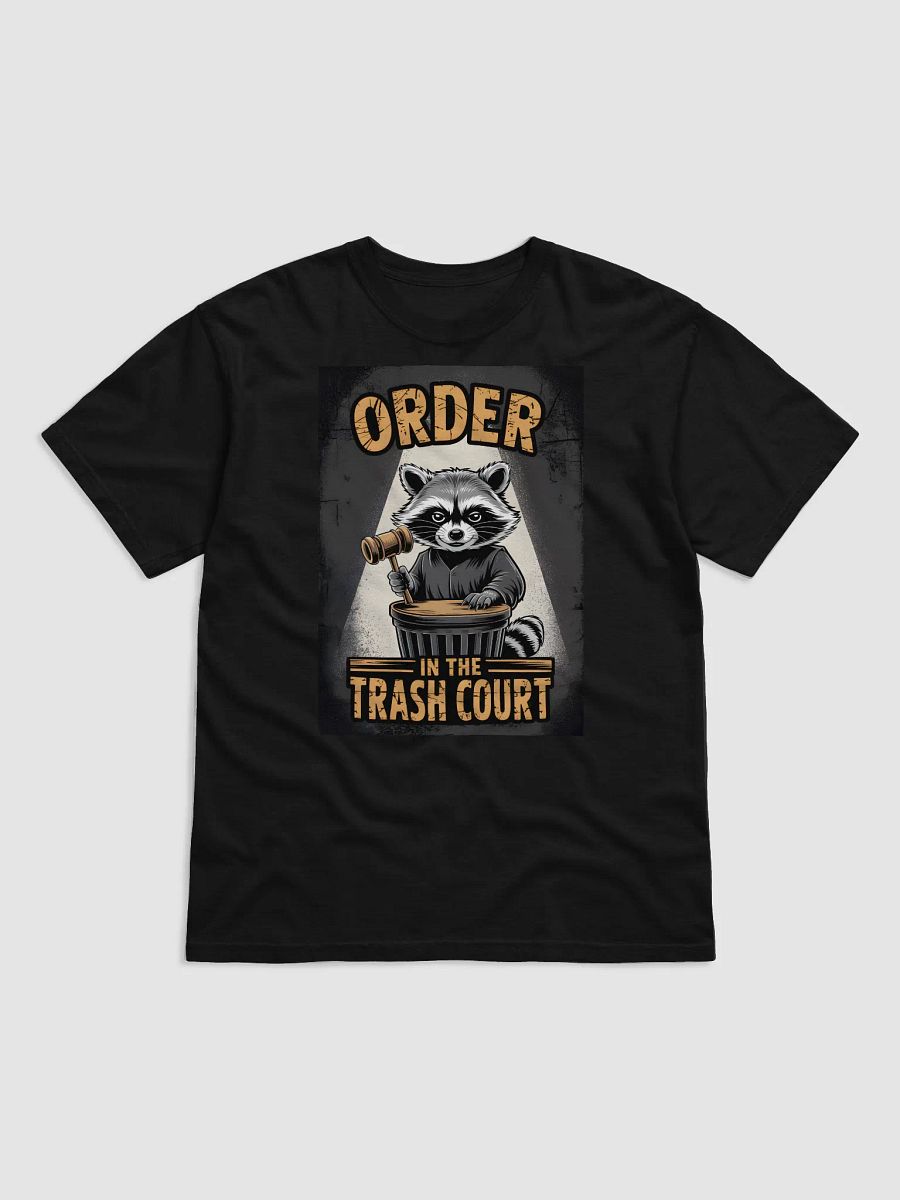 Trash Court Judge Raccoon T-Shirt product image (1)
