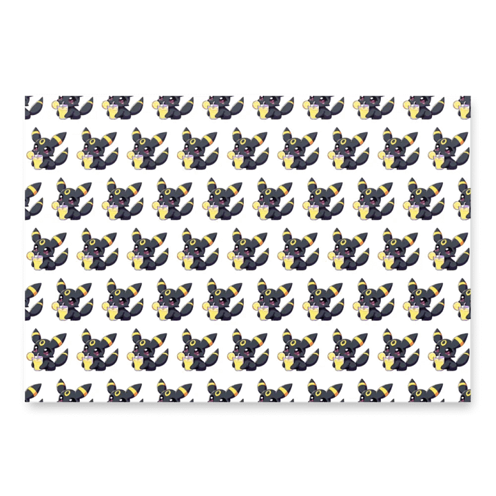 Umbreon Wrapping Paper product image (1)