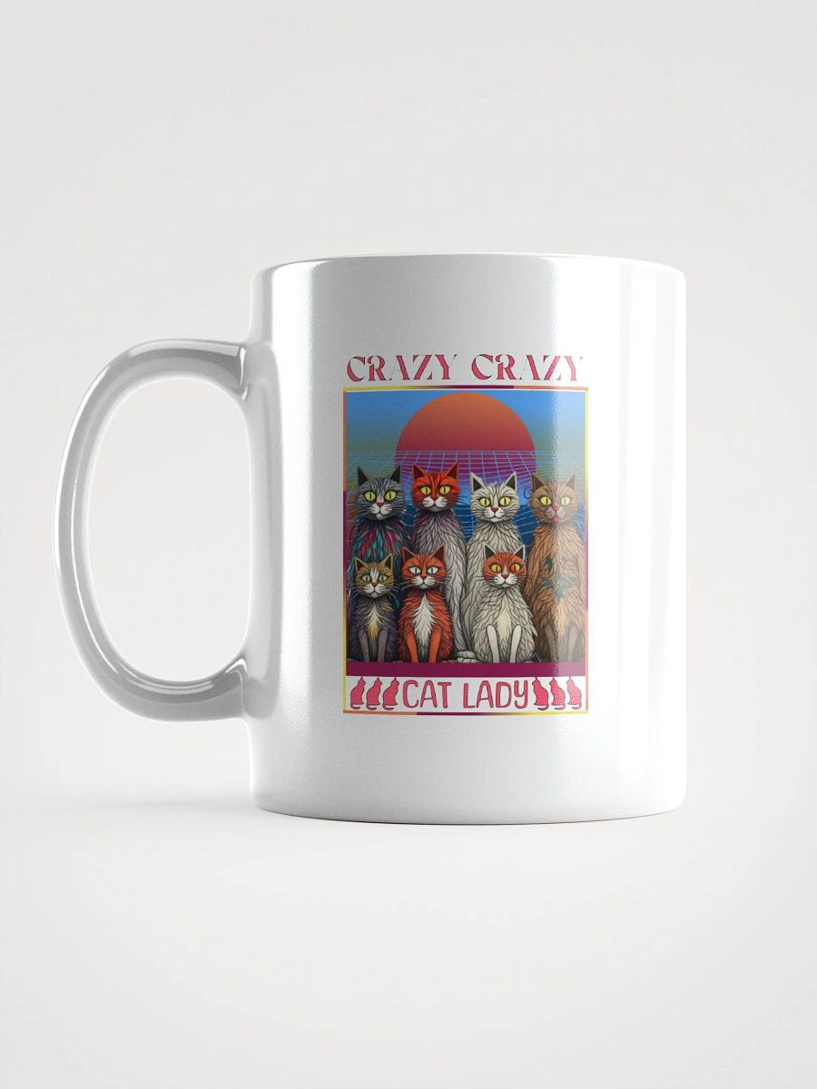 Crazy Crazy Cat Lady Delight Mug product image (1)