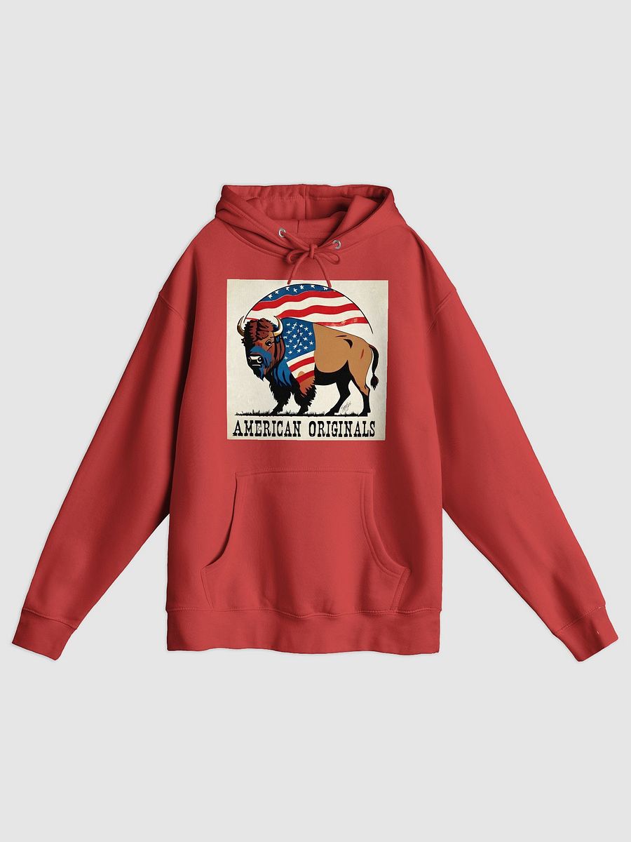 American Original Bison Pull Over Hoodie product image (4)