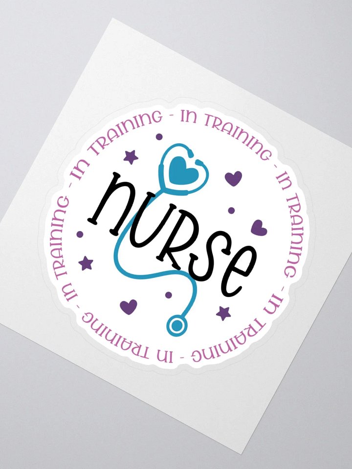 Nurse in Training Sticker product image (5)